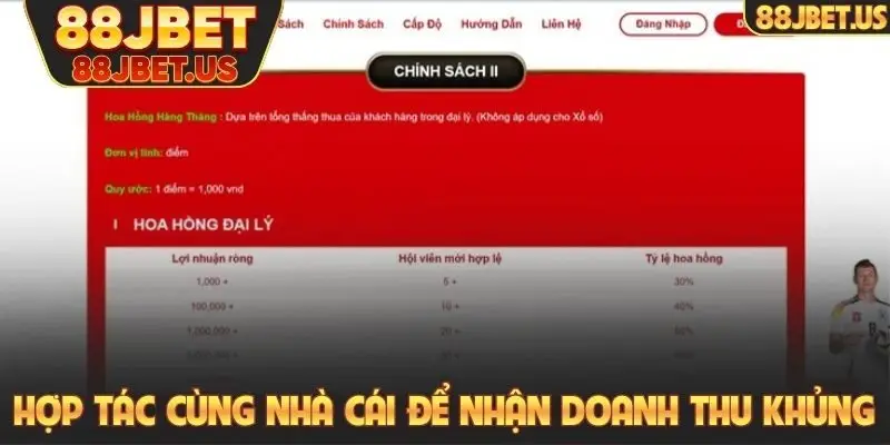 Hợp tác cùng nhà cái để có cơ hội nhận doanh thu khủng