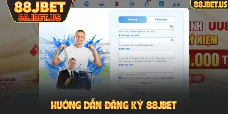 Hướng dẫn đăng ký 88JBET